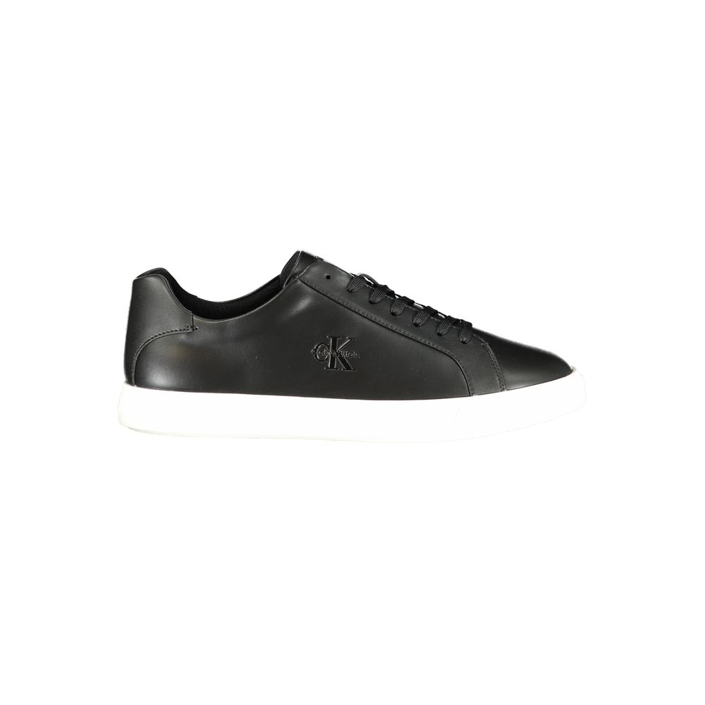 Calvin Klein Schwarzer Sneaker aus Polyurethan für Herren