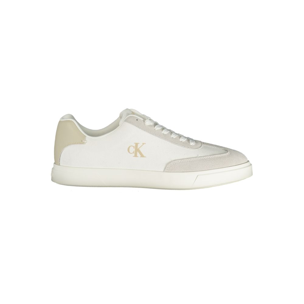 Calvin Klein Bianco Polyurethan Sneaker für Herren