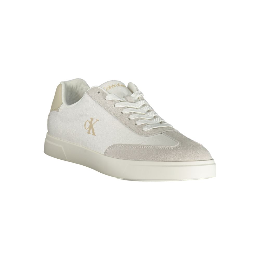 Calvin Klein Bianco Polyurethan Sneaker für Herren