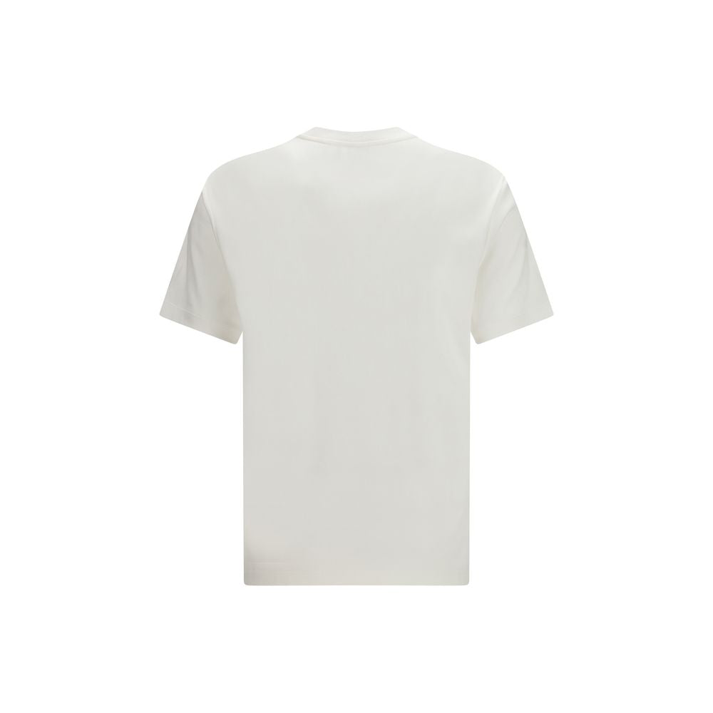 Giorgio Armani Weißes Baumwoll-T-Shirt
