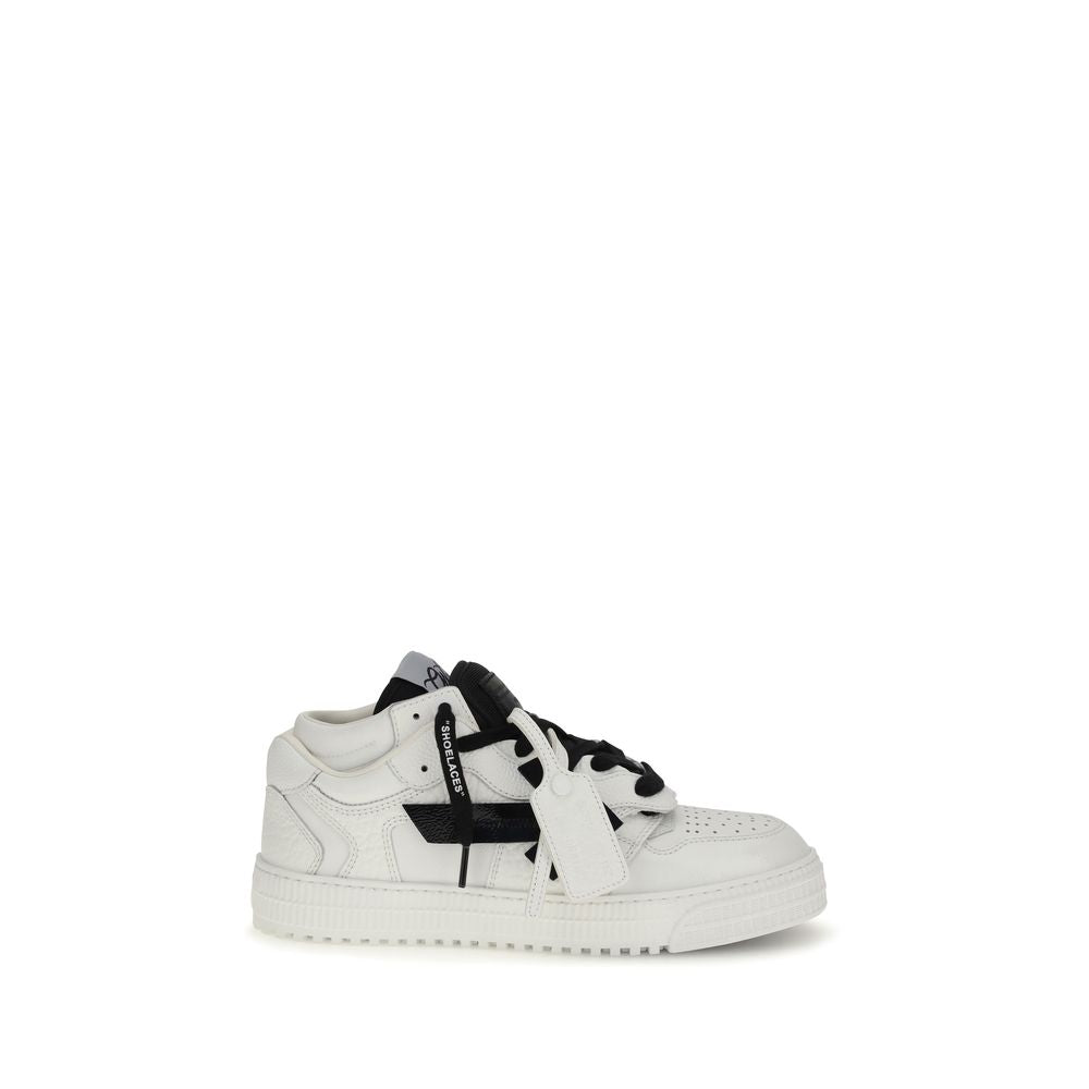Off-White Mehrfarbige Bos Taurus Kalbsleder Sneaker