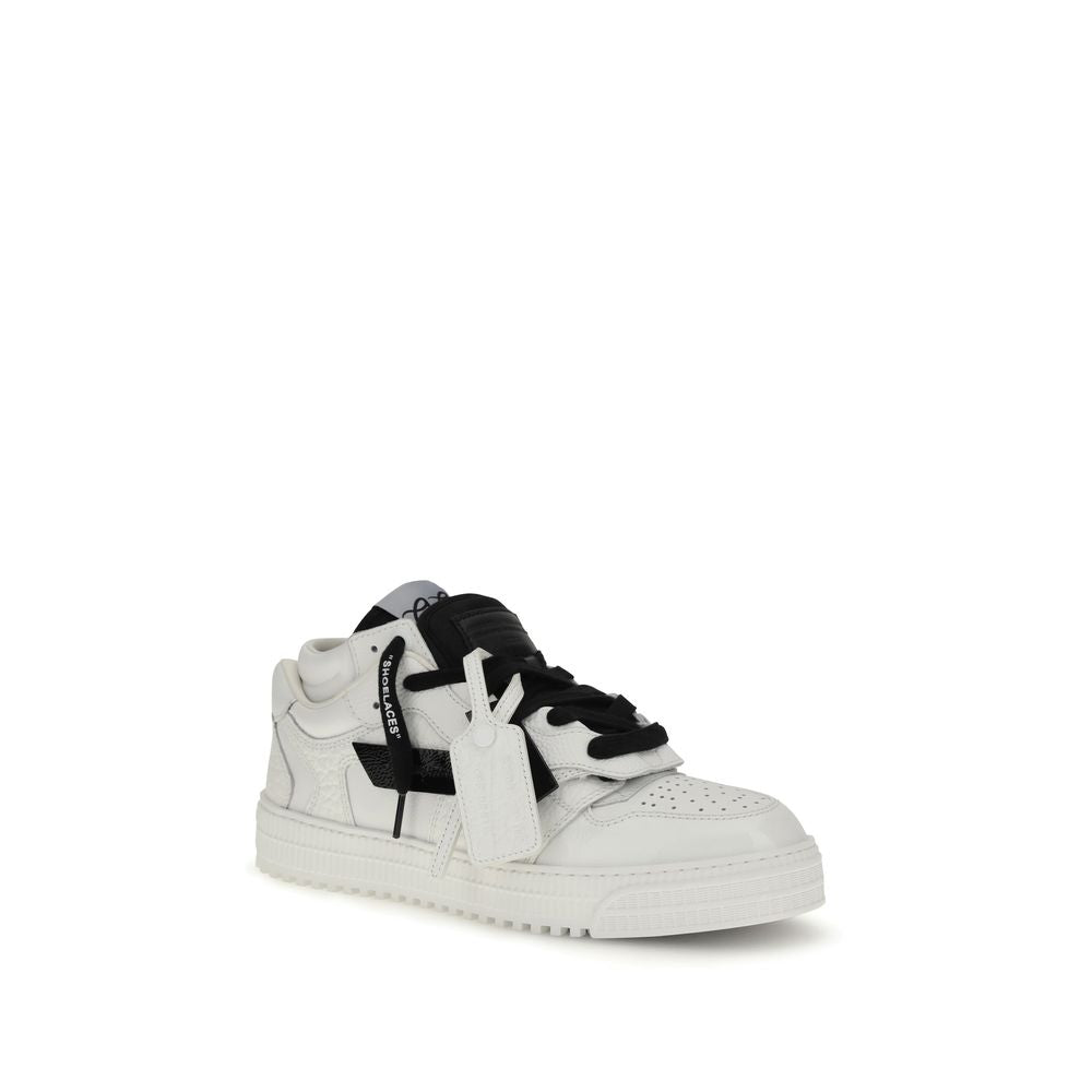Off-White Mehrfarbige Bos Taurus Kalbsleder Sneaker