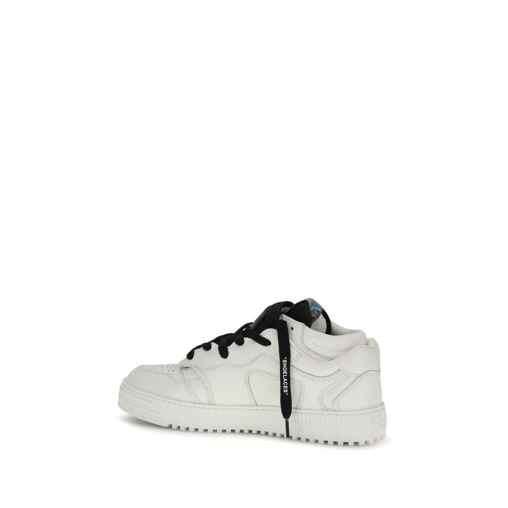 Off-White Mehrfarbige Bos Taurus Kalbsleder Sneaker