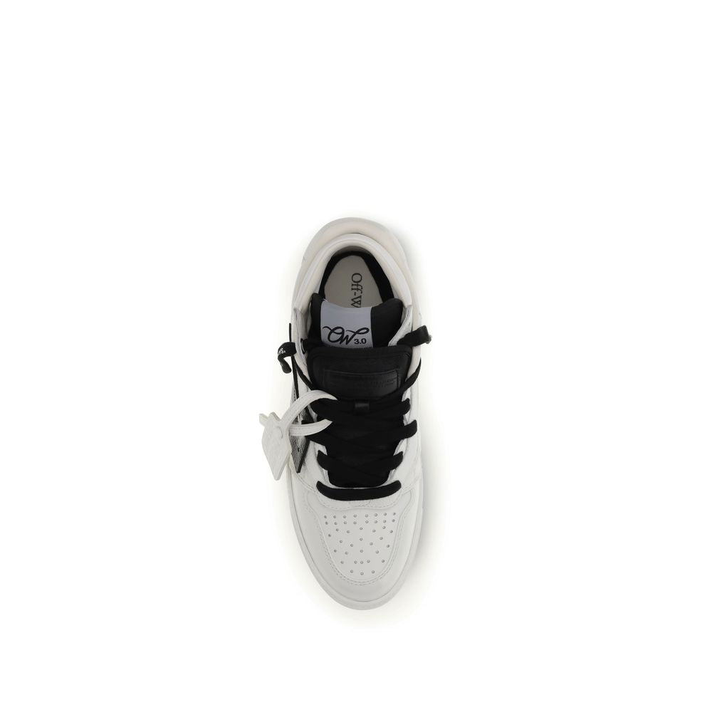 Off-White Mehrfarbige Bos Taurus Kalbsleder Sneaker