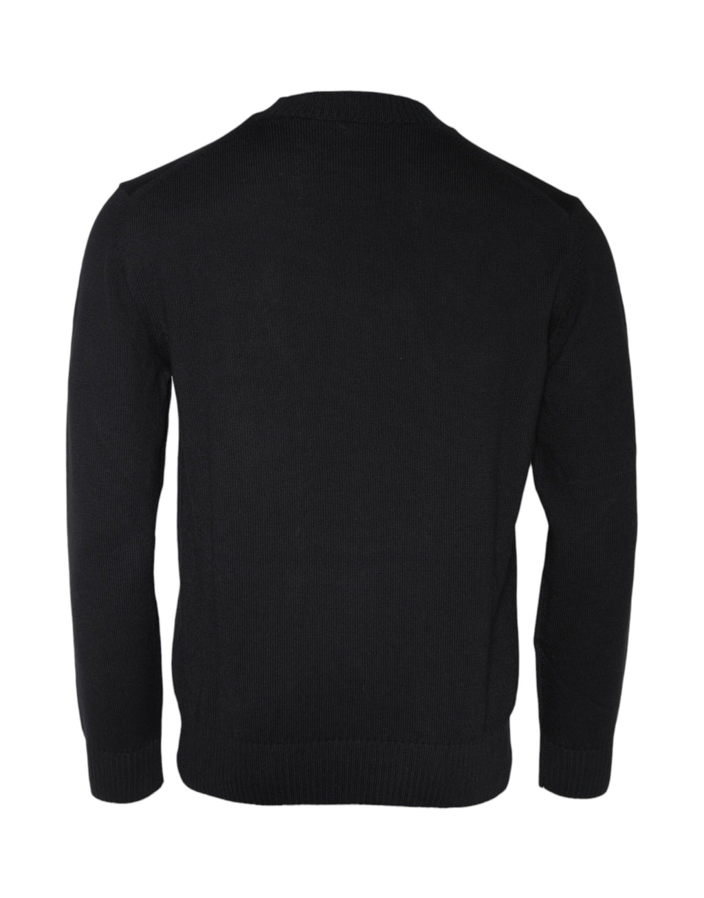 Versace Black Medusa Embroidered Crew Neck Sweater