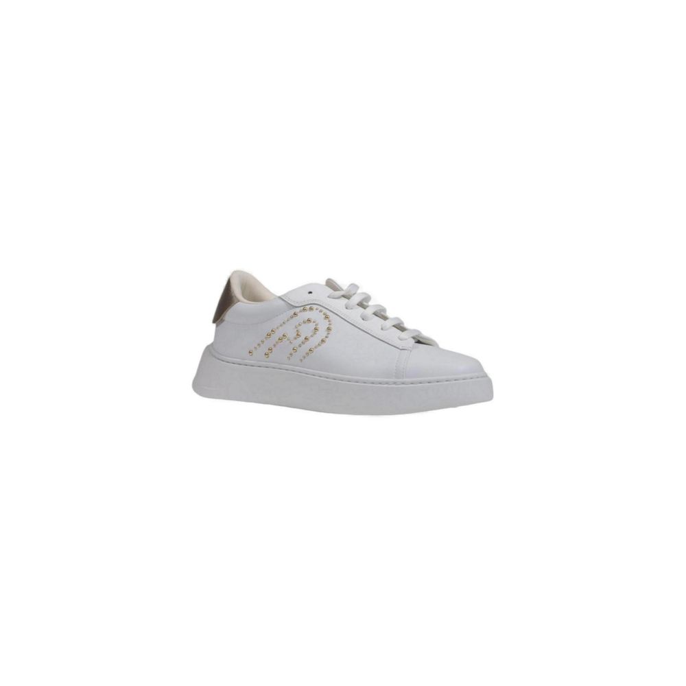 Furla Weiße Polyethylen-Sneakers mit niedrigem Schaft
