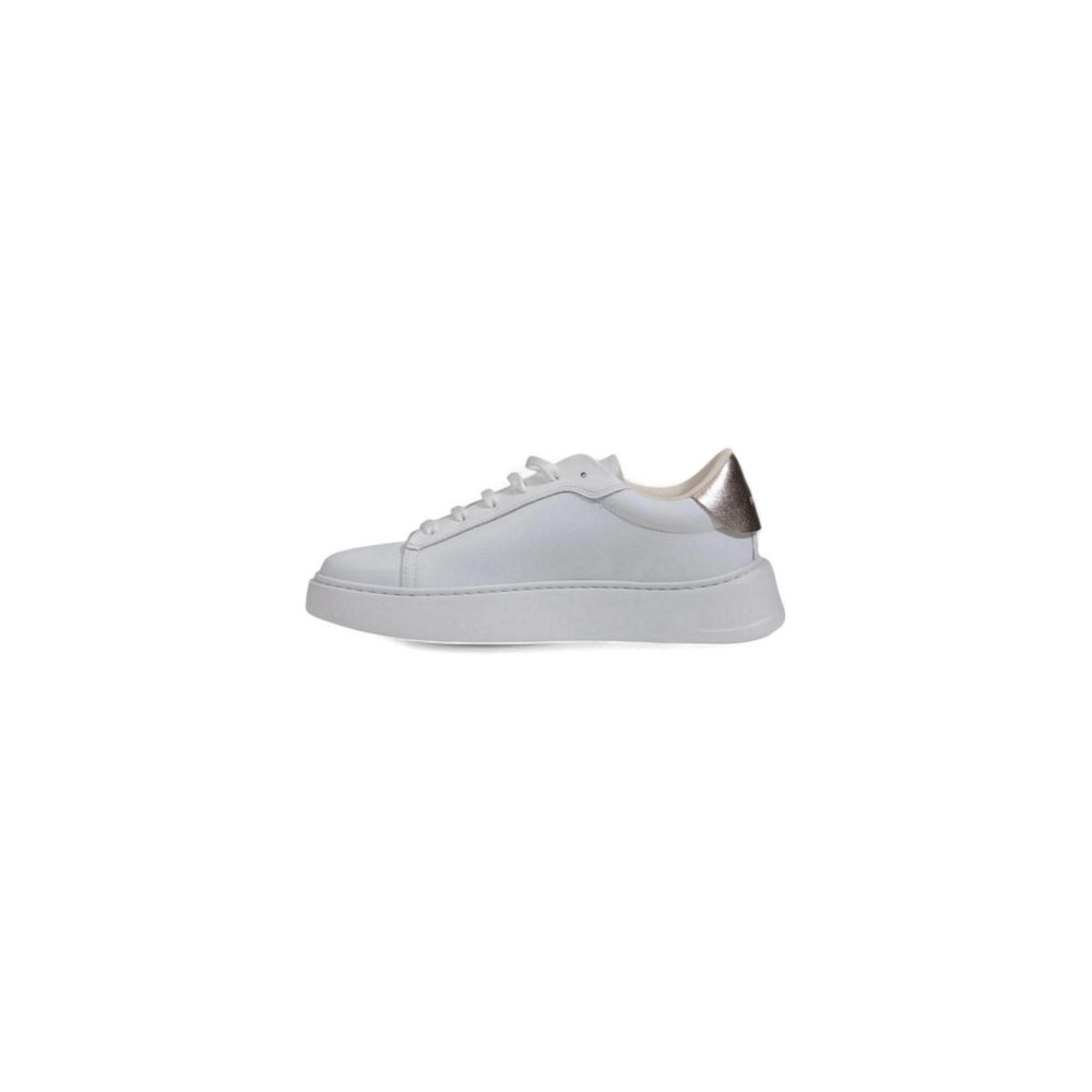Furla Weiße Polyethylen-Sneakers mit niedrigem Schaft