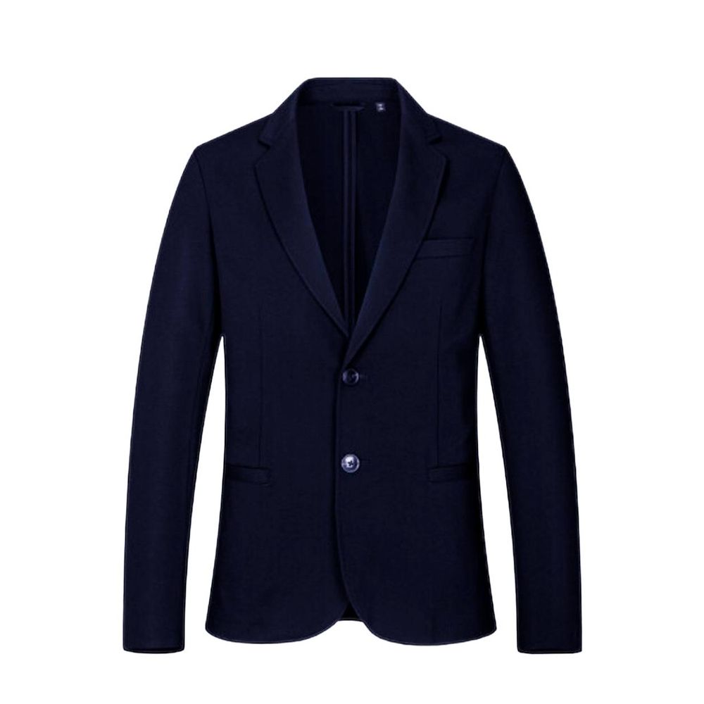 Blazer bleu en viscose Armani Exchange