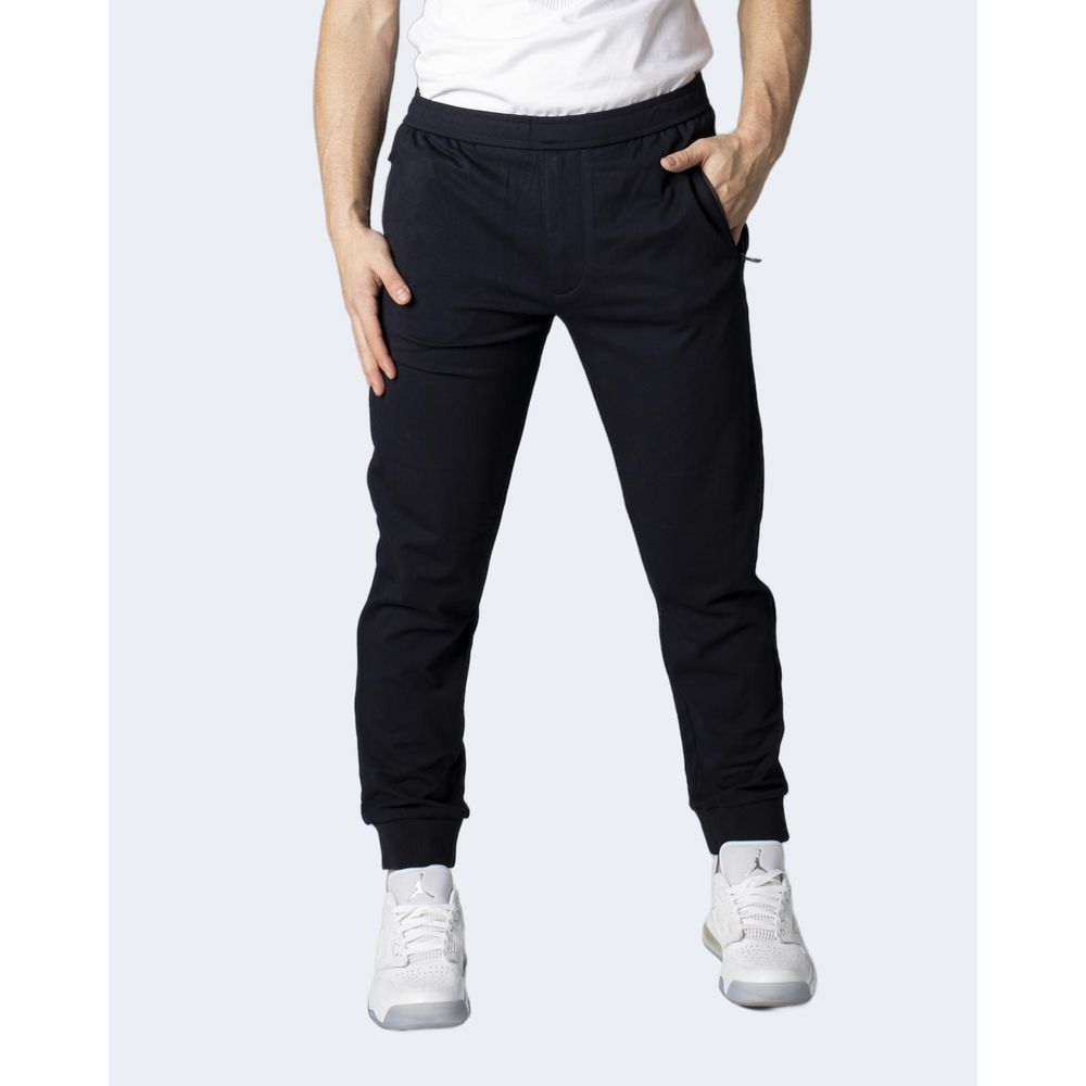 Pantalon skinny bleu en viscose Armani Exchange