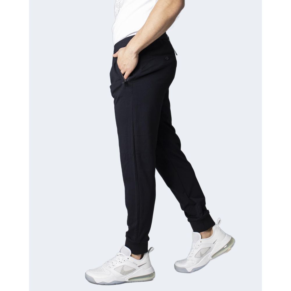 Pantalon skinny bleu en viscose Armani Exchange