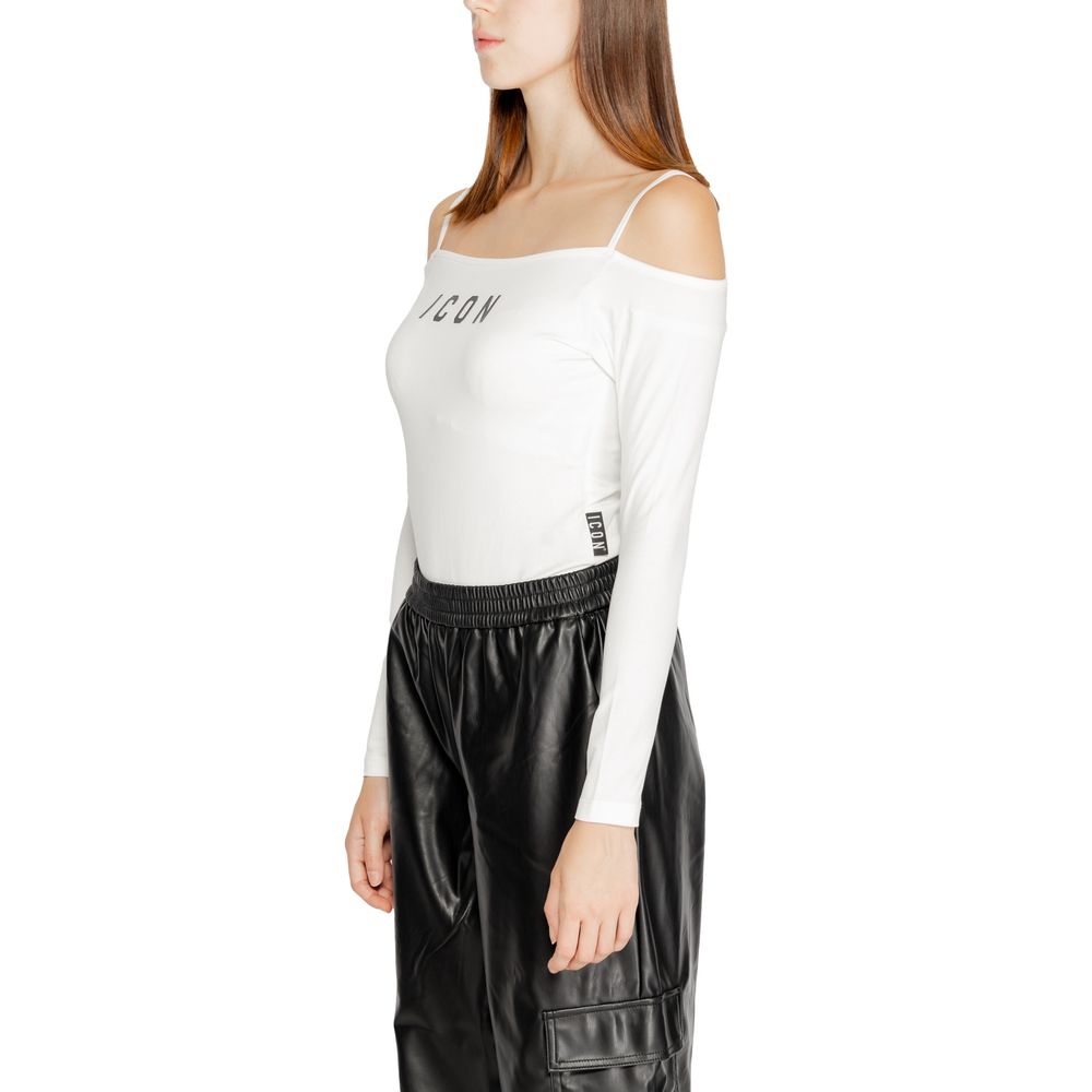 Icon Weißer Baumwoll-Bodysuit
