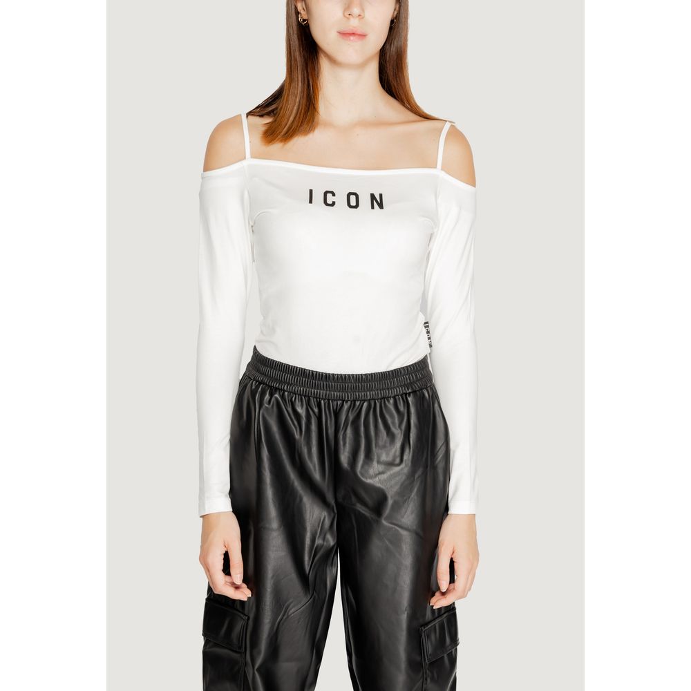 Icon Weißer Baumwoll-Bodysuit