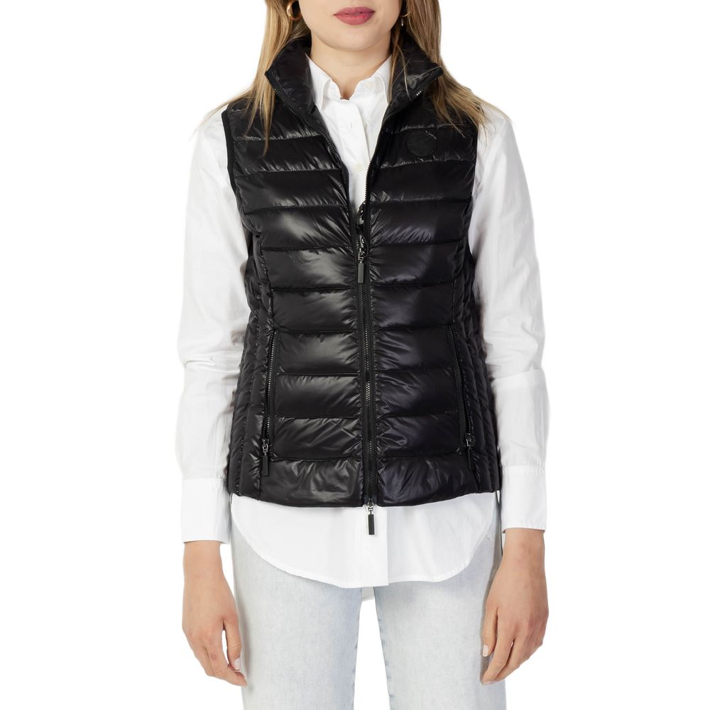 Veste sans manches en polyester noir Armani Exchange