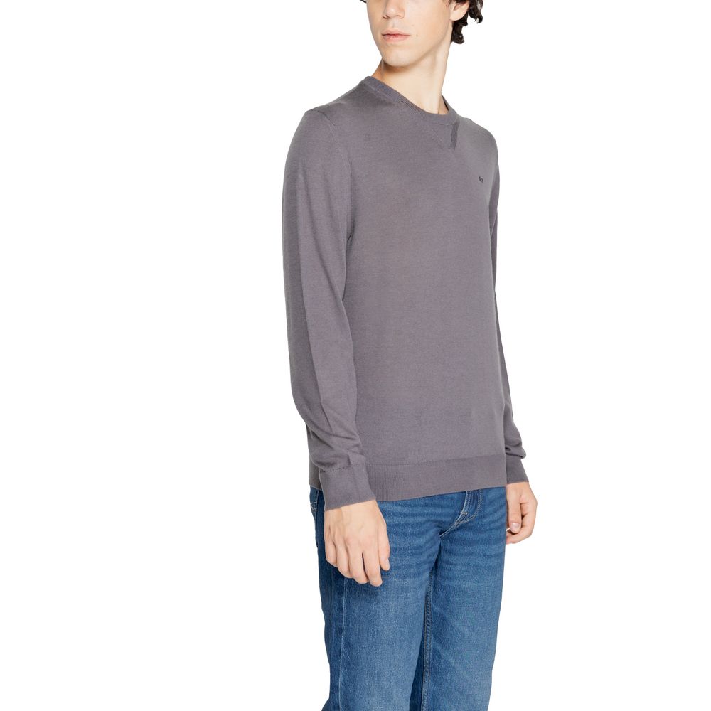 Sweat-shirt en laine grise Armani Exchange