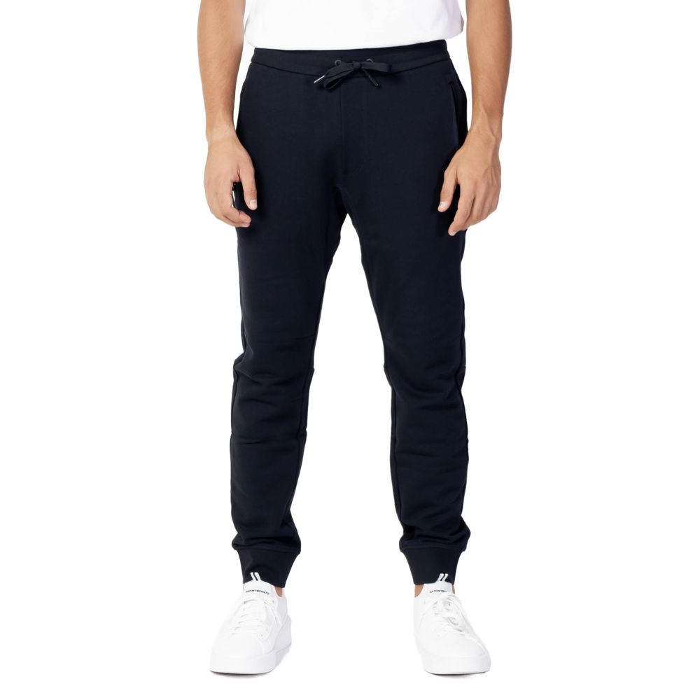 Pantalon de jogging en coton bleu Armani Exchange (bas de survêtement)