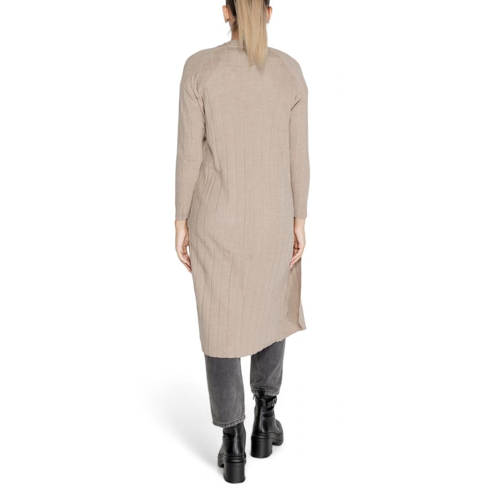 Only Beige Marabu-Strickjacke