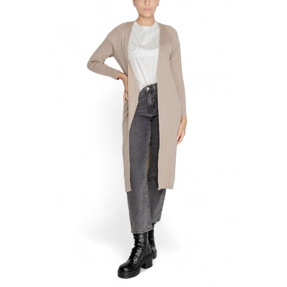Only Beige Marabu-Strickjacke
