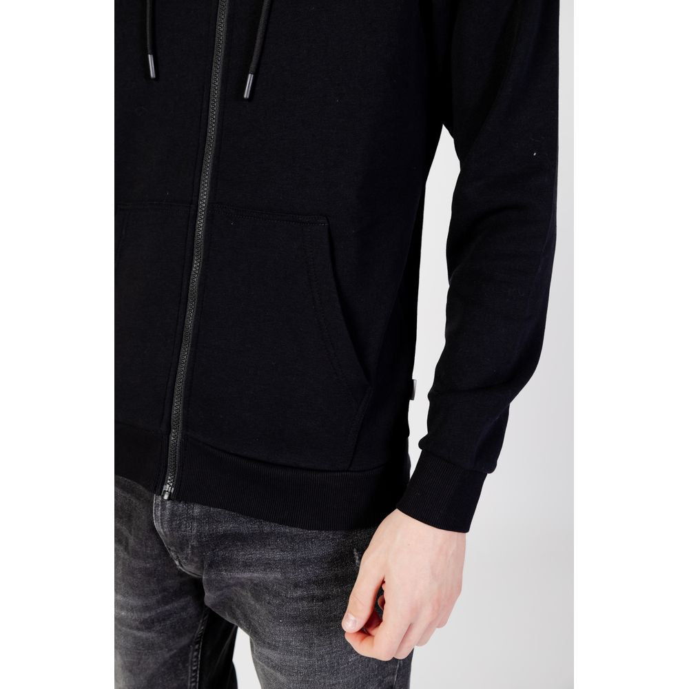 Jack Jones Schwarzer Polyester-Hoodie