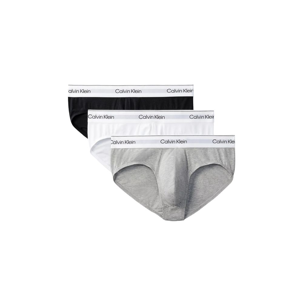 Calvin Klein Underwear Graue Baumwoll-Slips