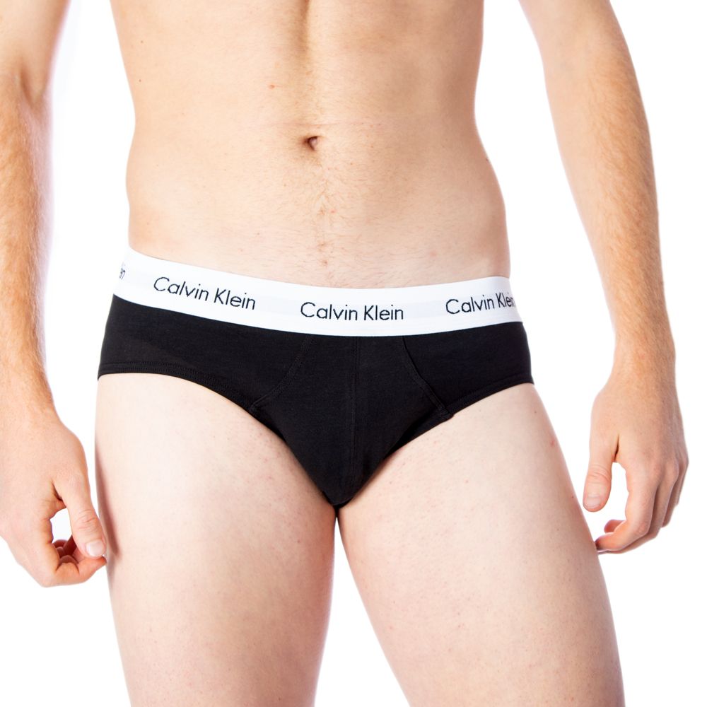 Calvin Klein Underwear Schwarze Baumwoll-Slips