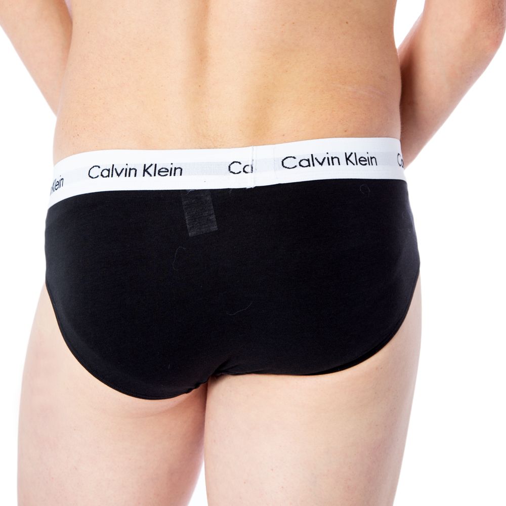 Calvin Klein Underwear Schwarze Baumwoll-Slips