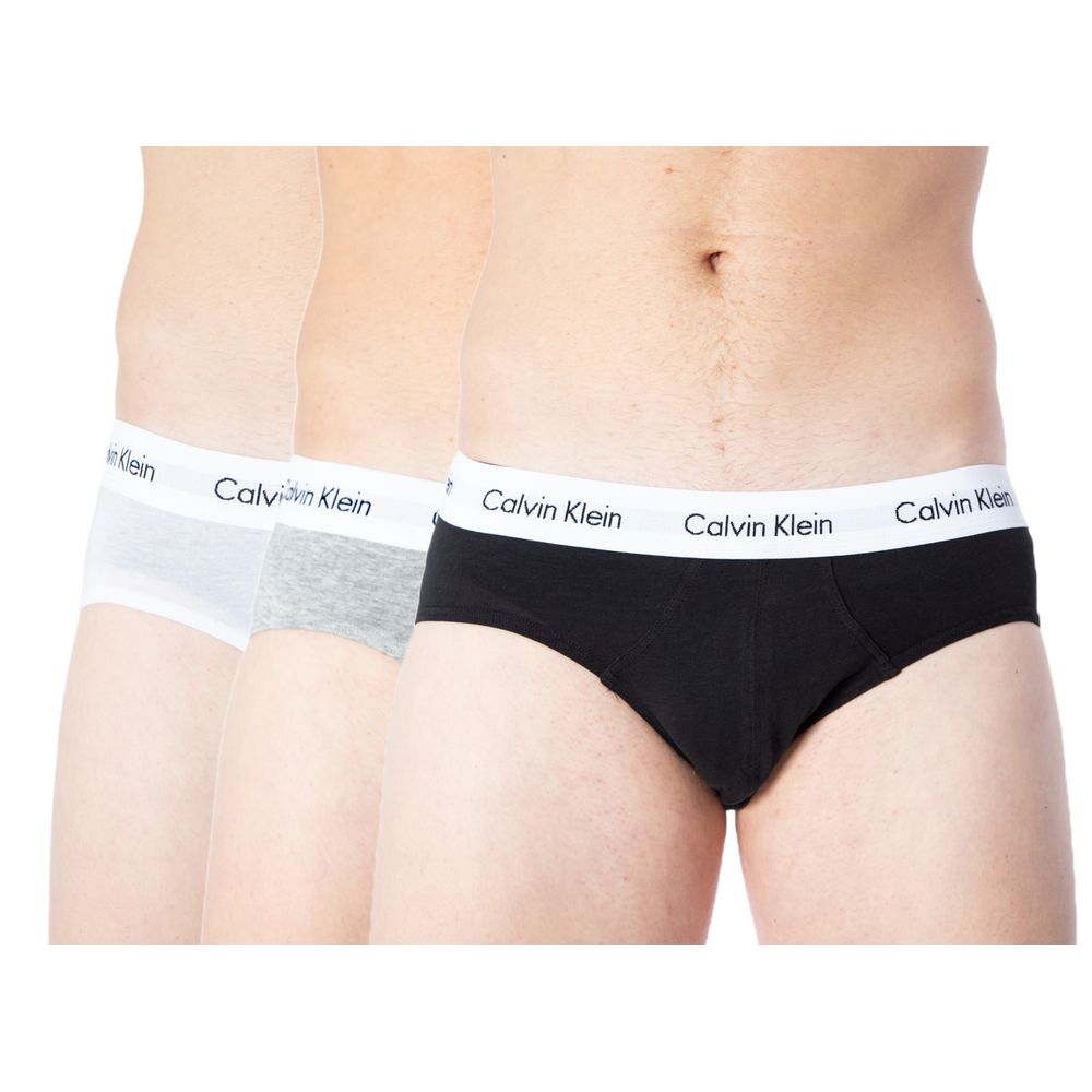 Calvin Klein Underwear Graue Baumwoll-Slips