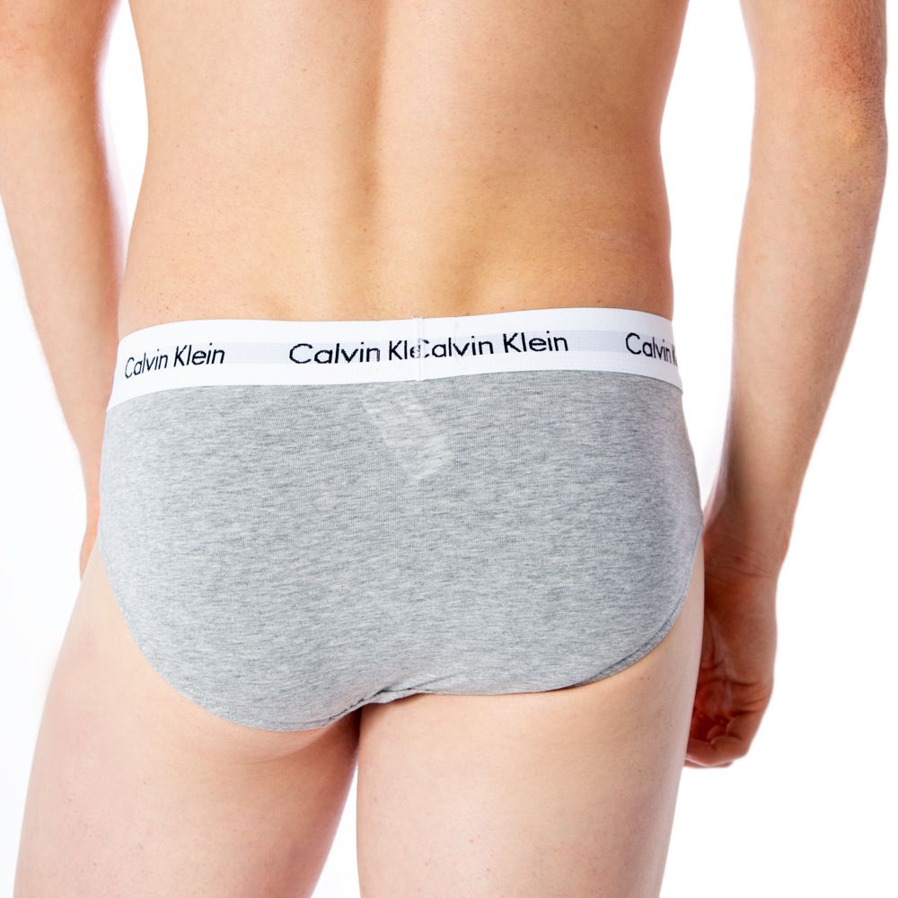 Calvin Klein Underwear Graue Baumwoll-Slips