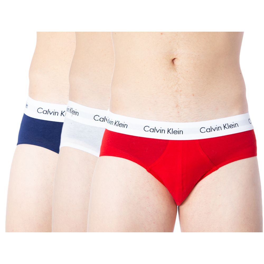 Calvin Klein Underwear Rote Baumwoll-Slips