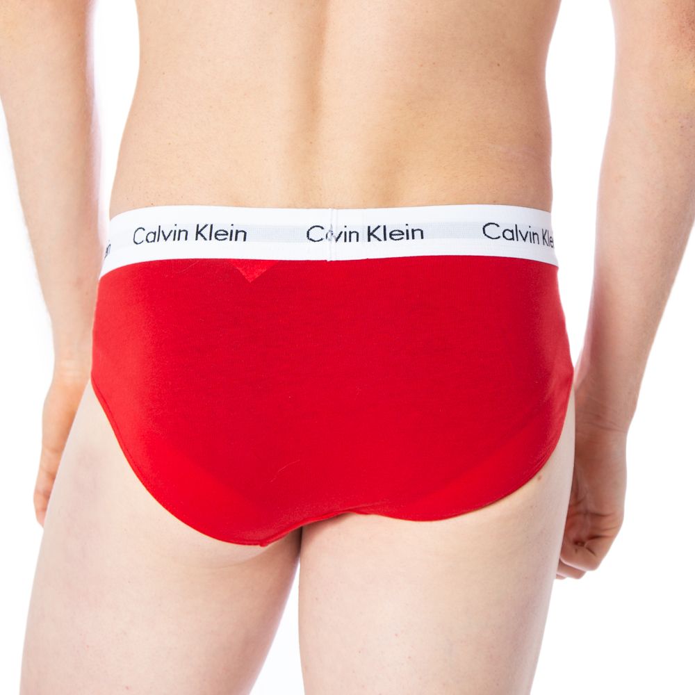Calvin Klein Underwear Rote Baumwoll-Slips