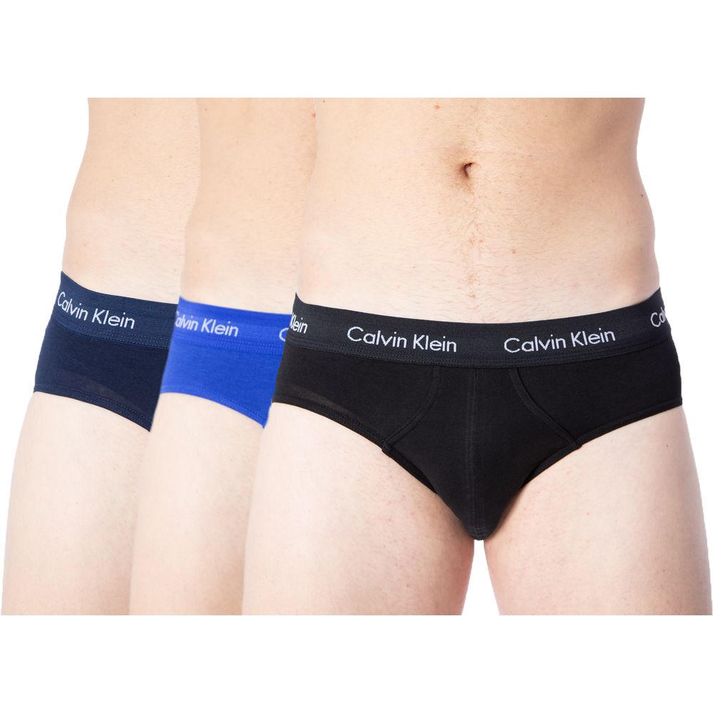 Calvin Klein Underwear Blaue Baumwoll-Slips