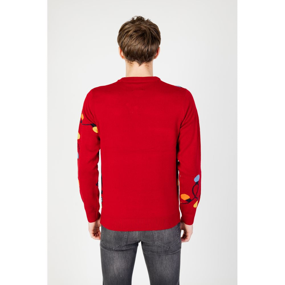 Only & Sons Roten Marabou-Sweatshirt
