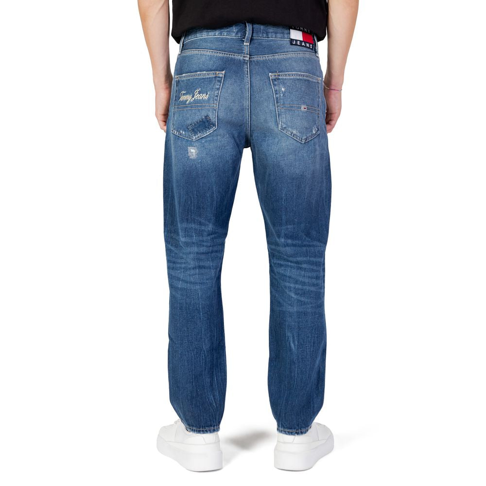 Tommy Hilfiger Jeans Blaue Slim-Fit-Jeans aus Baumwolle