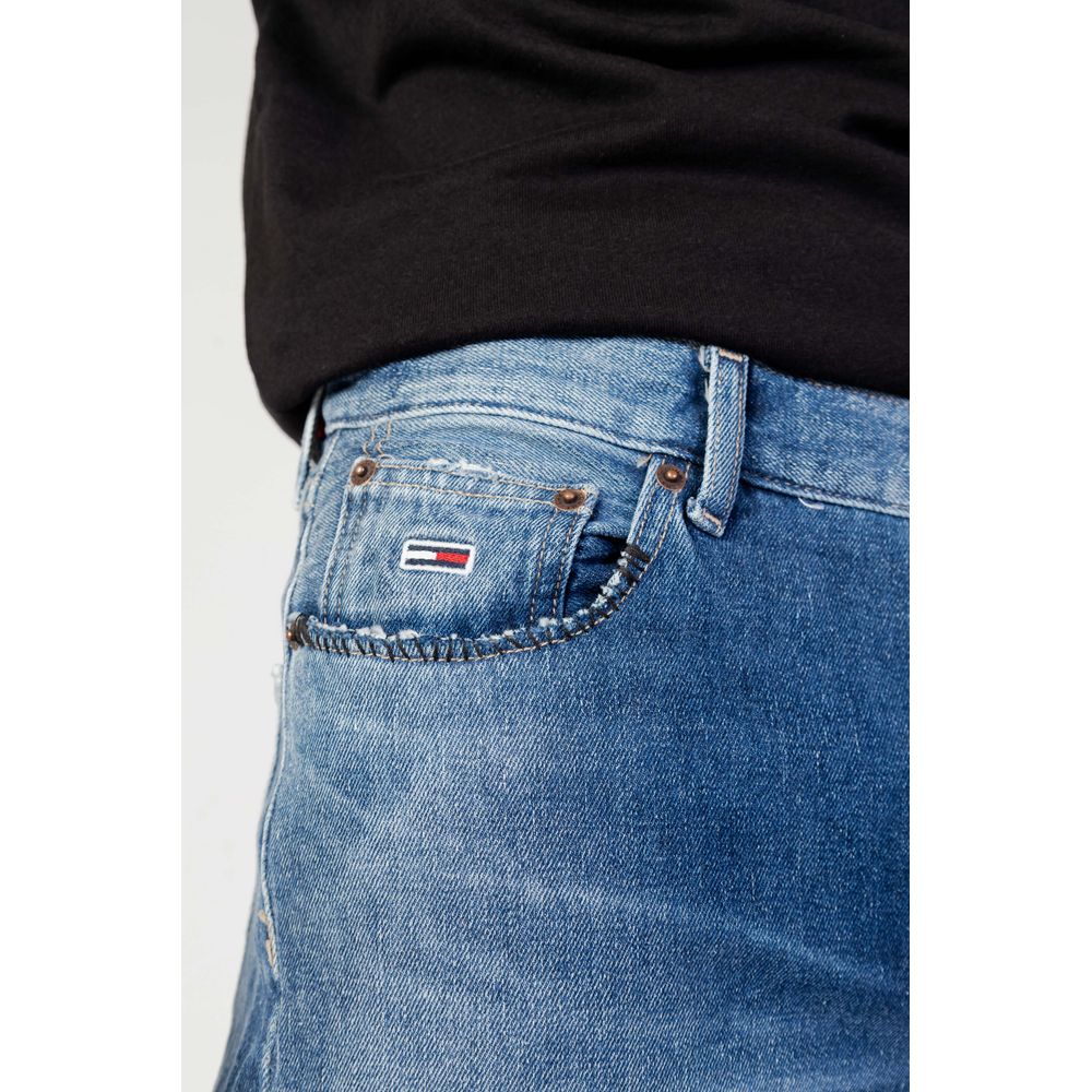 Tommy Hilfiger Jeans Blaue Slim-Fit-Jeans aus Baumwolle