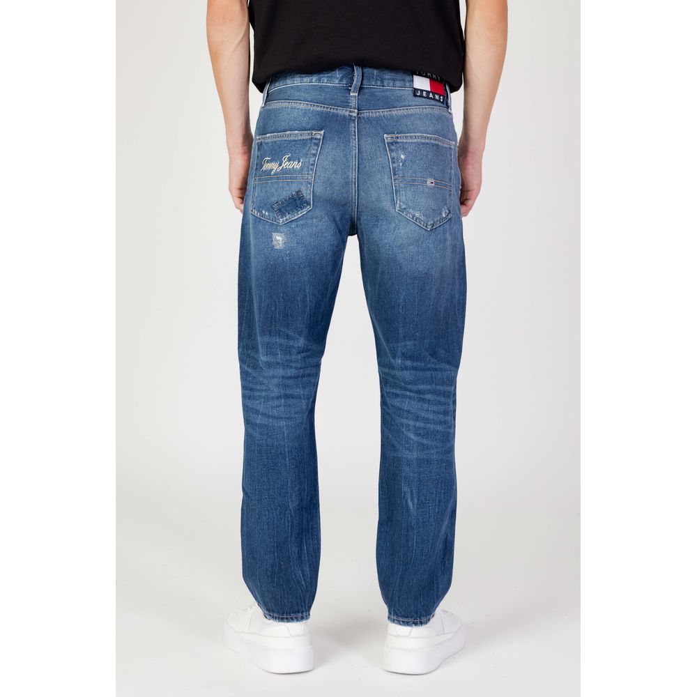Tommy Hilfiger Jeans Blaue Slim-Fit-Jeans aus Baumwolle