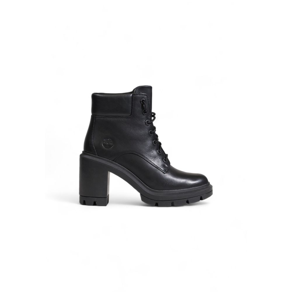 Timberland Schwarze High Heels aus recyceltem Leder