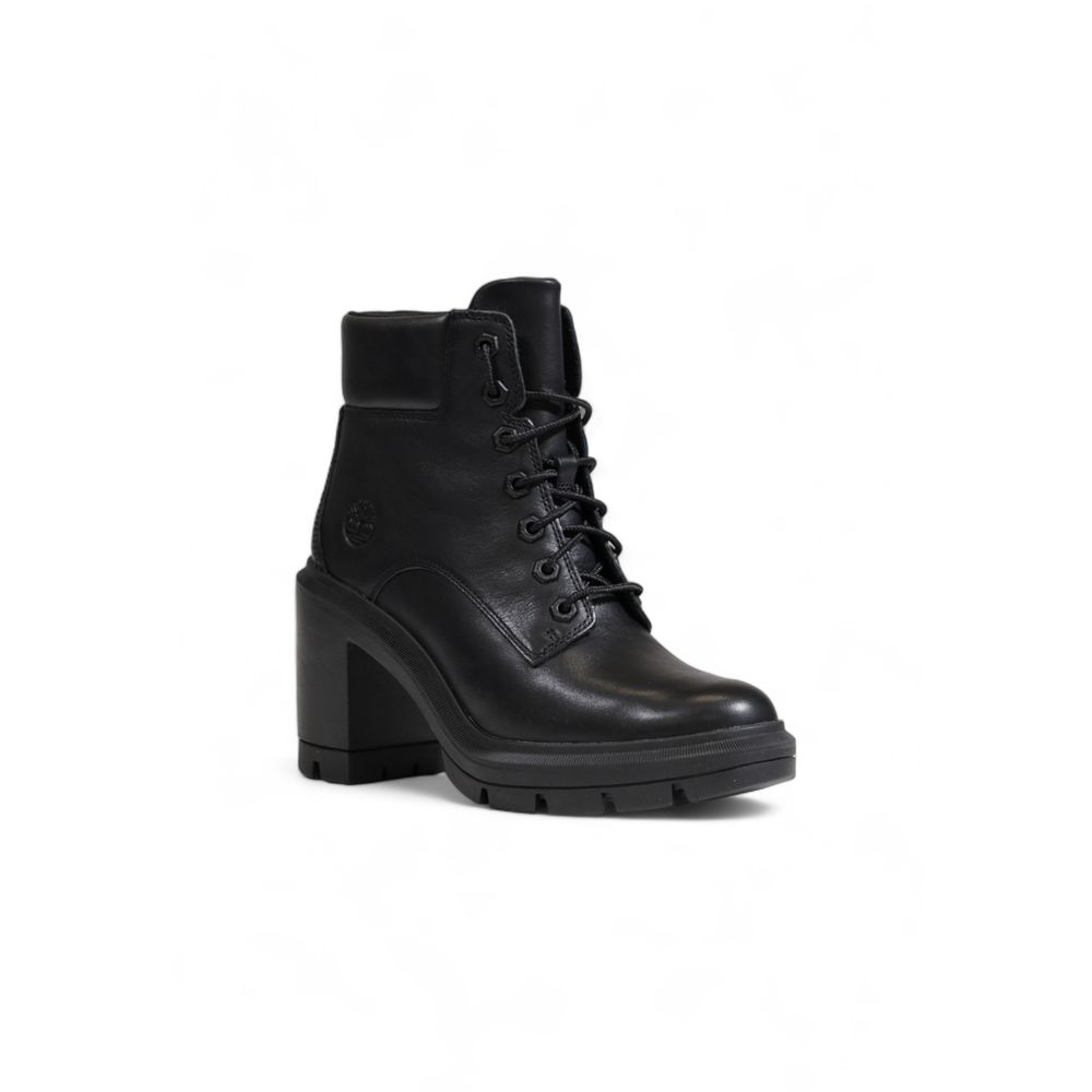 Timberland Schwarze High Heels aus recyceltem Leder