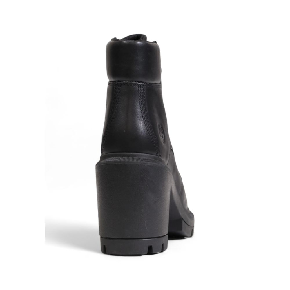 Timberland Schwarze High Heels aus recyceltem Leder