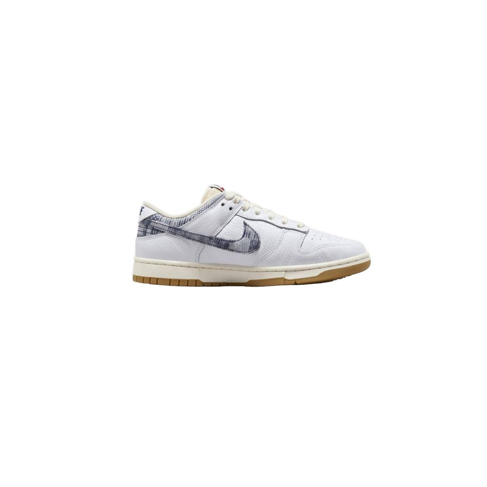 Nike Dunkelblaue Leder-Sneaker im Low-Top-Design