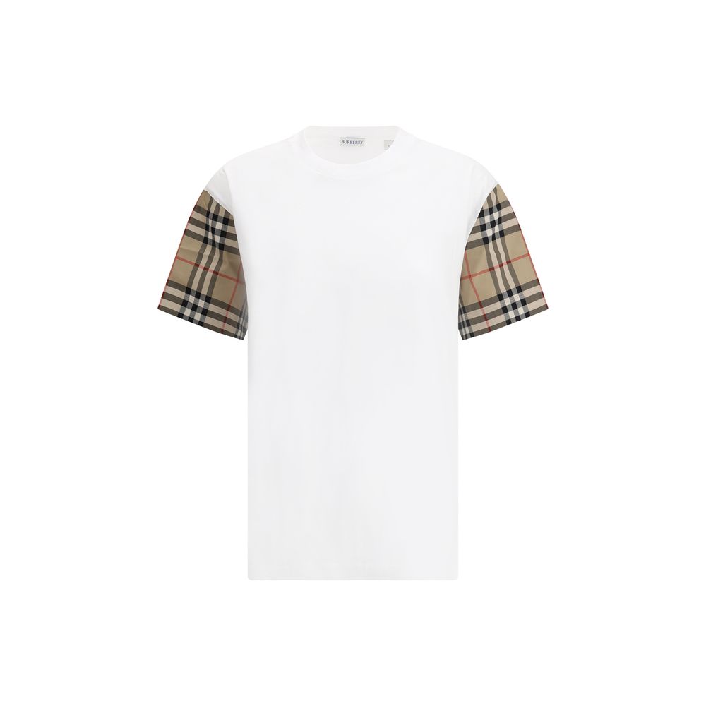 Burberry Weißes Baumwoll-T-Shirt