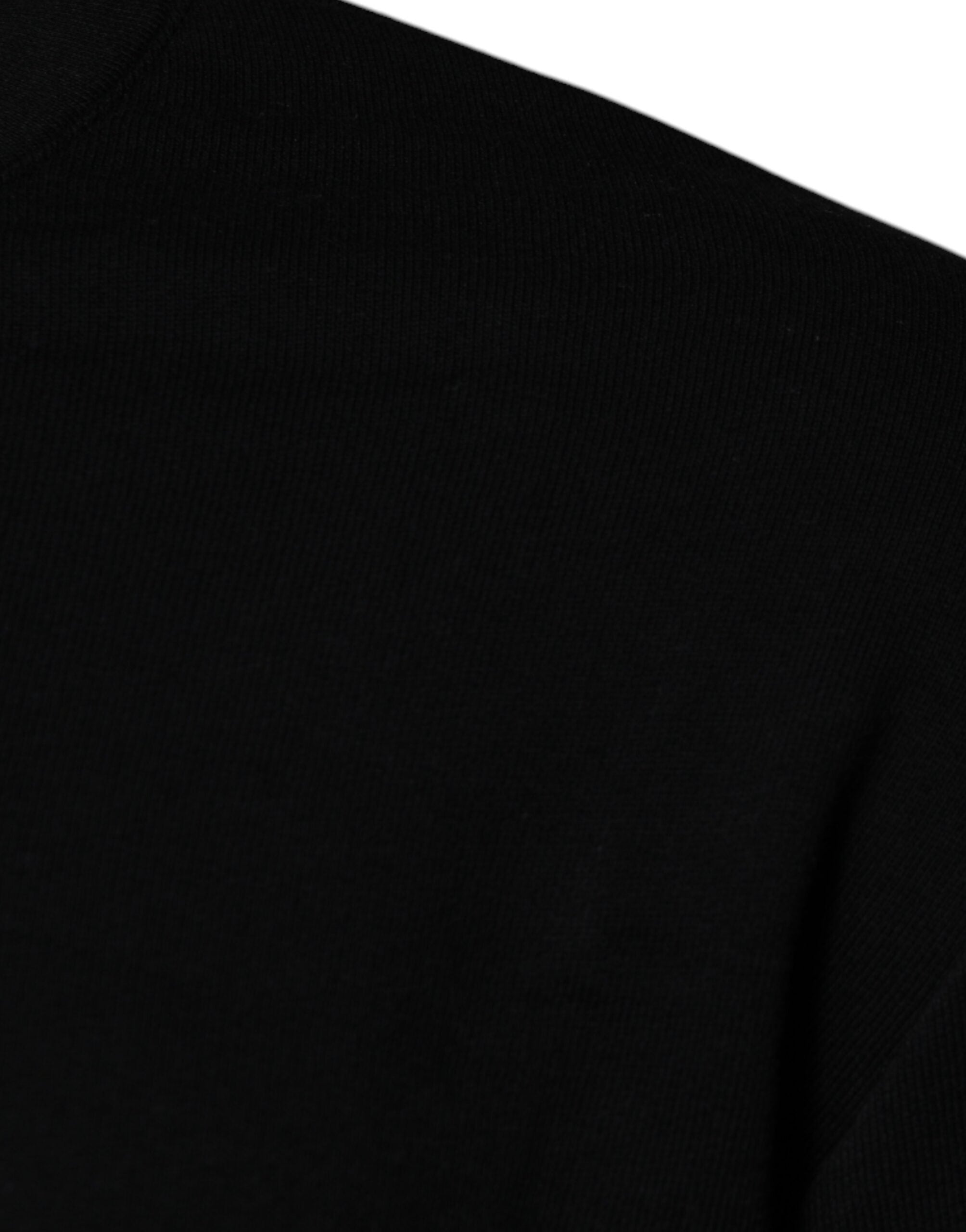 Versace Black Medusa Embroidered Crew Neck Sweater