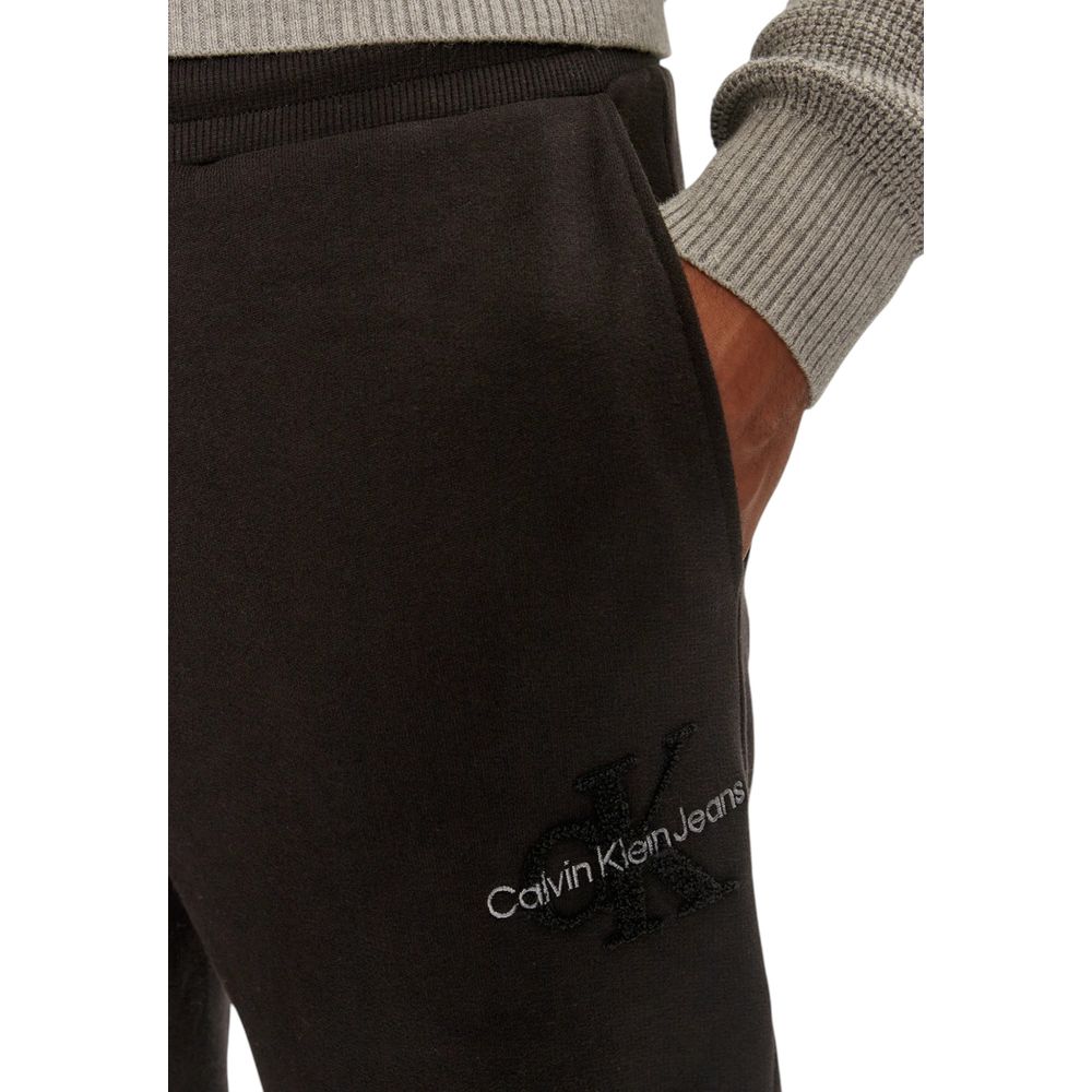 Calvin Klein Jeans Schwarze Jogginghose aus Bio-Baumwolle Workout Pant
