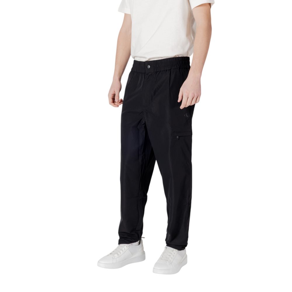 Calvin Klein Jeans Schwarze Polyester-Hose für Herren