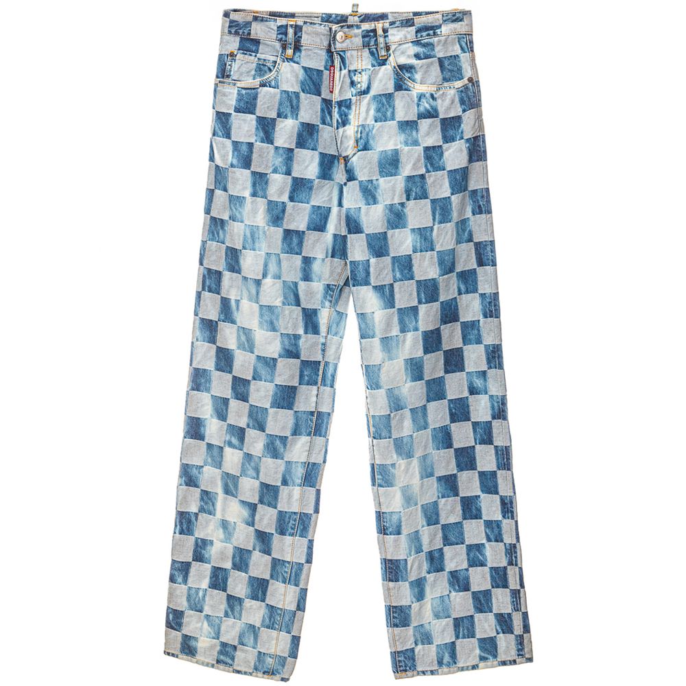 Dsquared² Bequeme Jeans aus Baumwolle in Blau