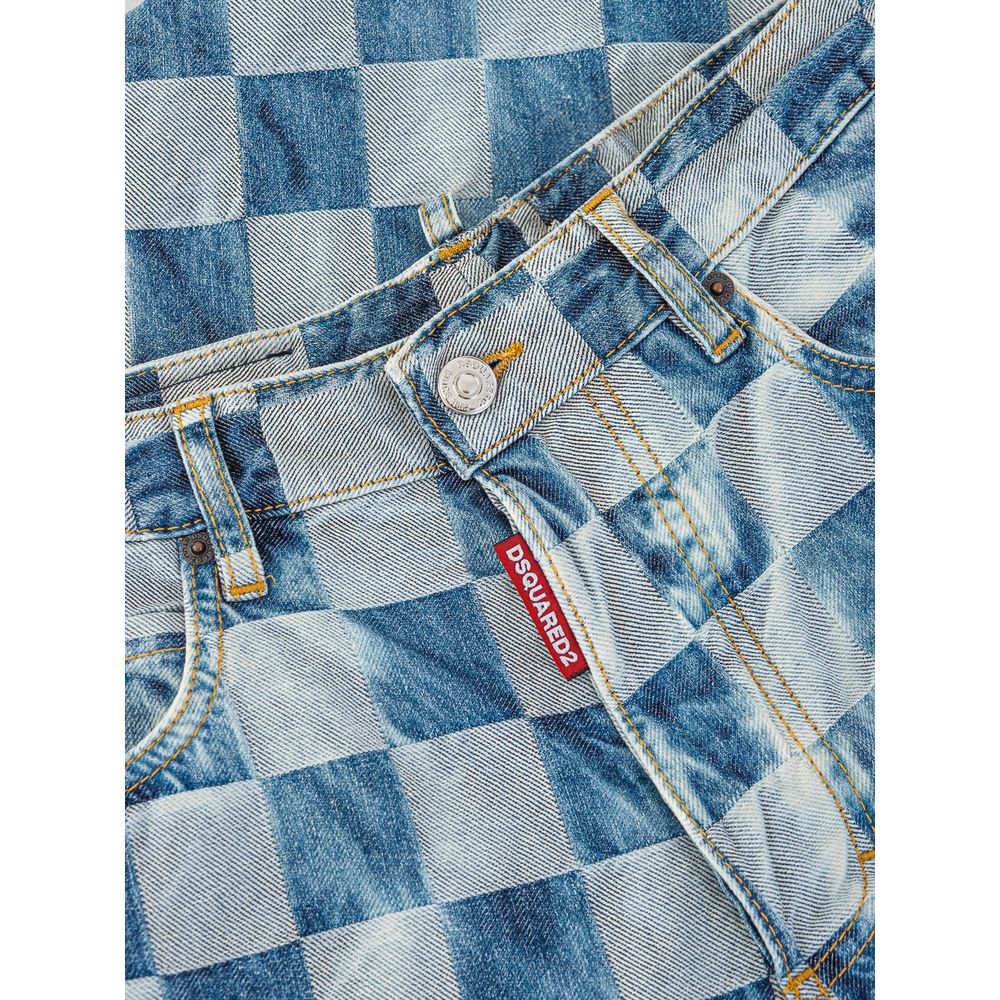 Dsquared² Bequeme Jeans aus Baumwolle in Blau