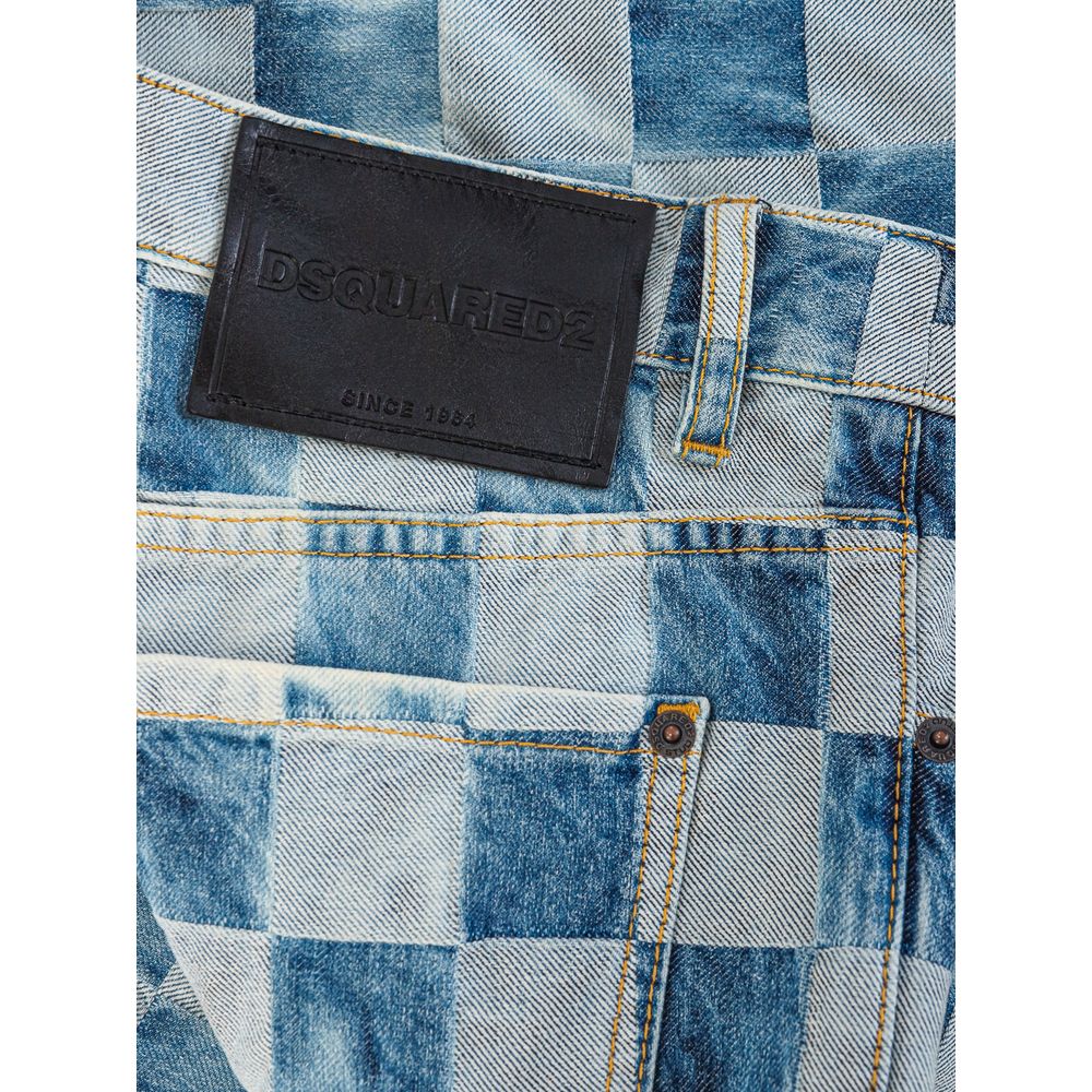 Dsquared² Bequeme Jeans aus Baumwolle in Blau