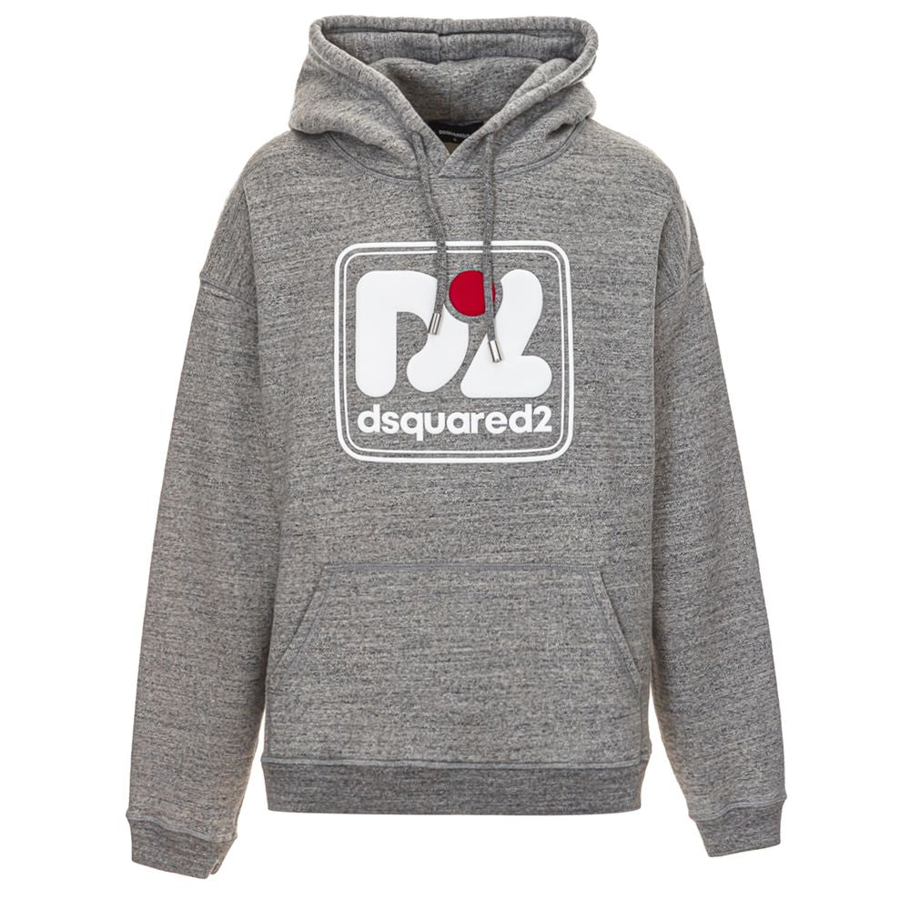 Dsquared² grey cotton hoodie