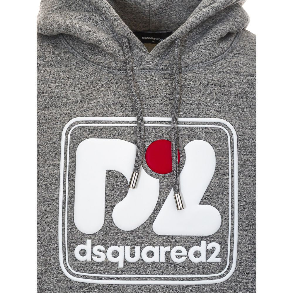 Dsquared² grey cotton hoodie