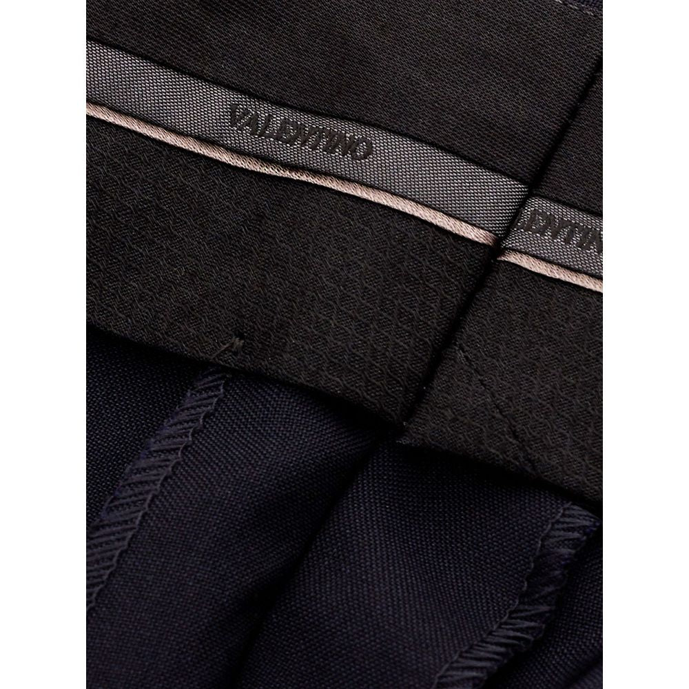 Valentino Black Wool Trousers