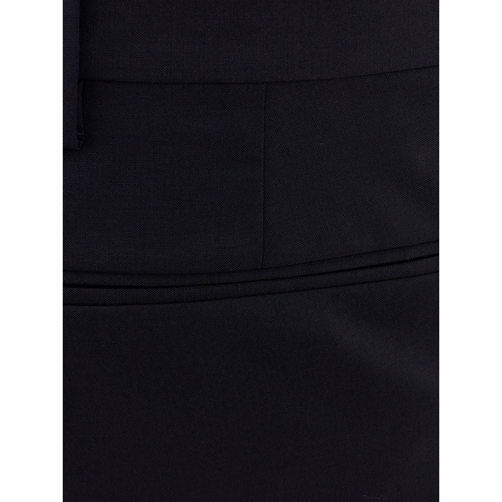 Valentino Black Wool Trousers