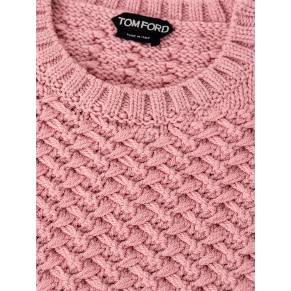 Tom Ford Rosa Woll-Sweatshirt